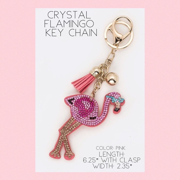 Clearance:  Crystal Key Chains - Picture 4 of 6